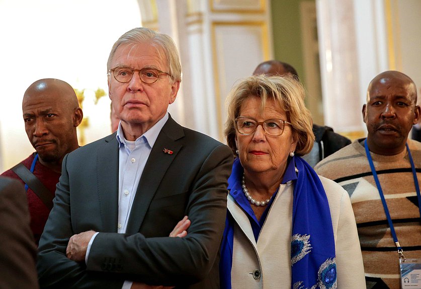 Excursion in the Grand Kremlin Palace for participants of the Second International Forum ”Development of Parliamentarism“