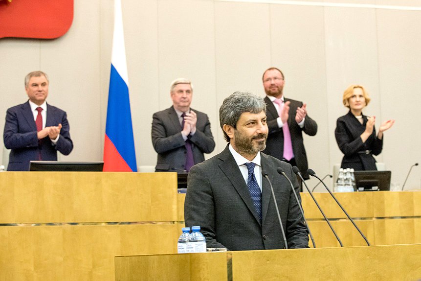 President of the Chamber of Deputies of the Parliament of Italy Roberto Fico