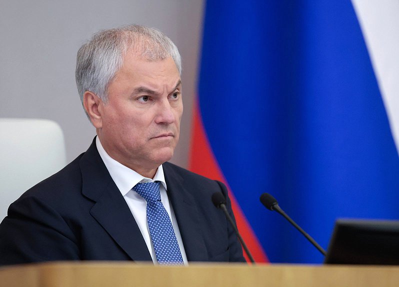 Председатель Государственной Думы Вячеслав Володин