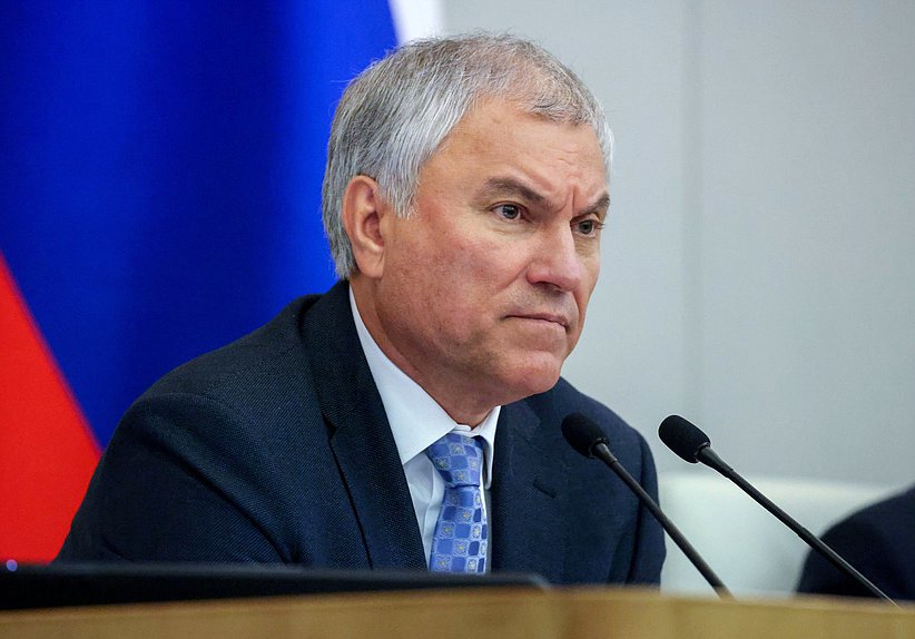 Председатель Государственной Думы Вячеслав Володин