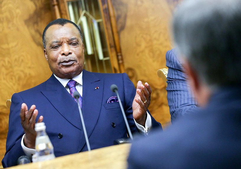 President of the Republic of the Congo Denis Sassou Nguesso