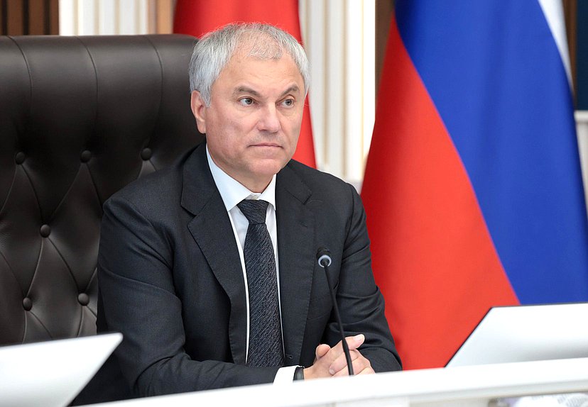 Председатель Государственной Думы Вячеслав Володин