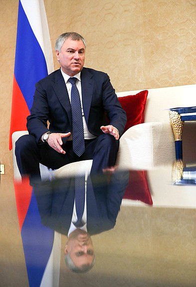 Chairman of the State Duma Viacheslav Volodin