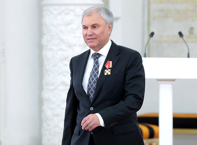 Председатель Государственной Думы Вячеслав Володин