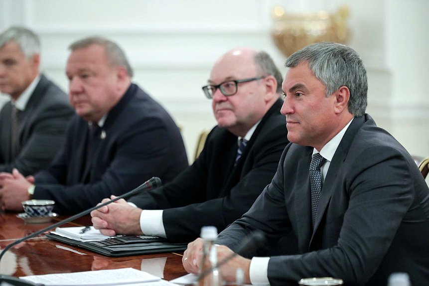 Chairman of the State Duma Viacheslav Volodin