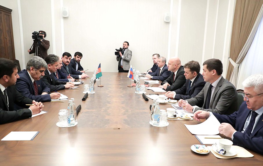 Meeting of the Interparliamentary Group on interaction with Parliament of the Islamic Republic of Afghanistan with members of the House of the People of the National Assembly of the Islamic Republic of Afghanistan