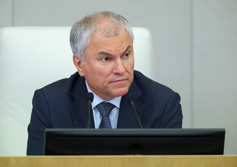 Председатель Государственной Думы Вячеслав Володин