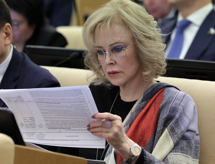 Заместитель Председателя Комитета по охране здоровья Татьяна Соломатина