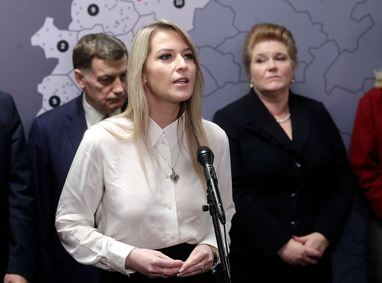 Председатель Комитета по развитию гражданского общества, вопросам общественных и религиозных объединений Яна Лантратова