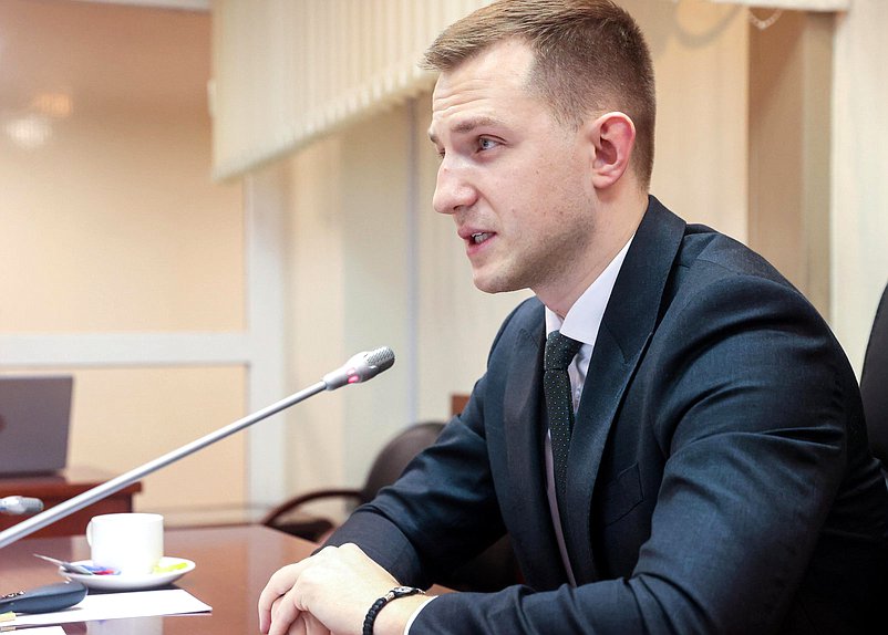 Председатель Комитета по молодежной политике Артем Метелев