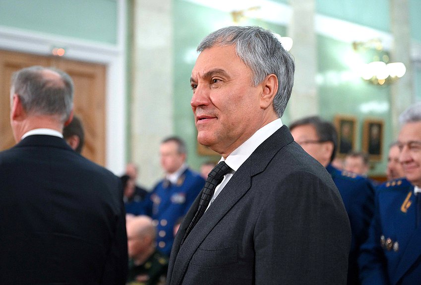 Председатель Государственной Думы Вячеслав Володин