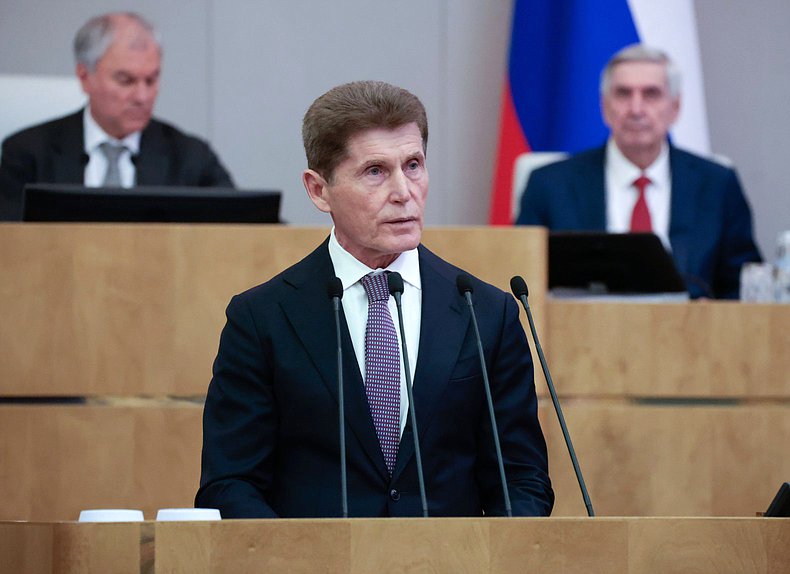 Кандидат на должность заместителя Председателя Правительства РФ – Полномочного представителя Президента РФ в ДФО Олег Кожемяко