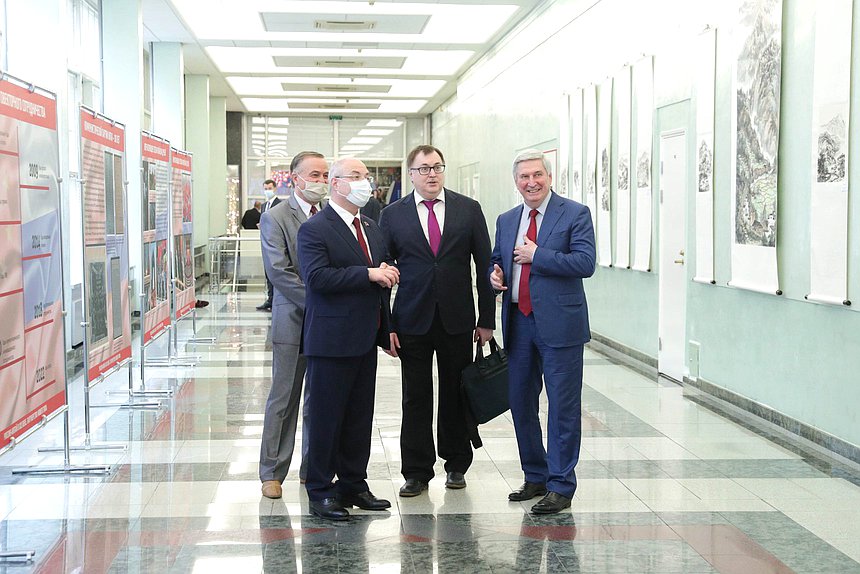 Opening ceremony of the exhibition “Russia — China cooperation. Dedicated to the 20th anniversary of signing of the Treaty on Good Neighborliness, Friendship and Cooperation and the 100th anniversary of the establishment of the Communist Party of China“