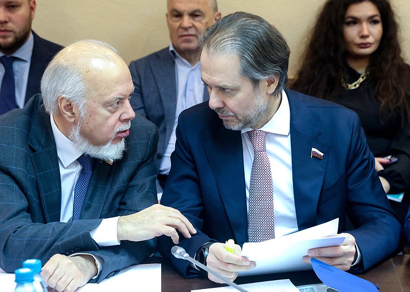 Члены Комитета по экологии, природным ресурсам и охране окружающей Вадим Шувалов и Владимир Сысоев