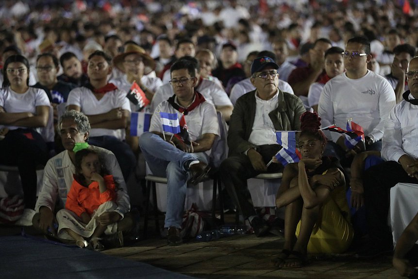 El Jefe de la Duma Estatal, Vyacheslav Volodin, participó en los actos solemnes dedicados al 45º aniversario de la Revolución Popular Sandinista