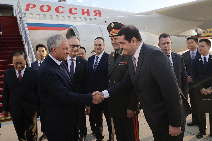 Official visit of Chairman of the State Duma Vyacheslav Volodin to the People's Republic of China