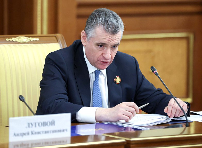 Руководитель фракции ЛДПР Леонид Слуцкий