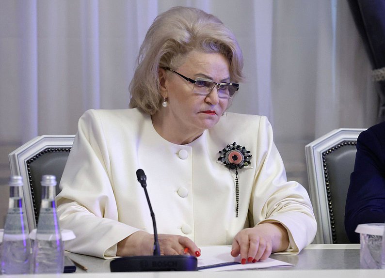 Chairwoman of the Committee on Family Protection, Issues of Fatherhood, Motherhood and Childhood Nina Ostanina
