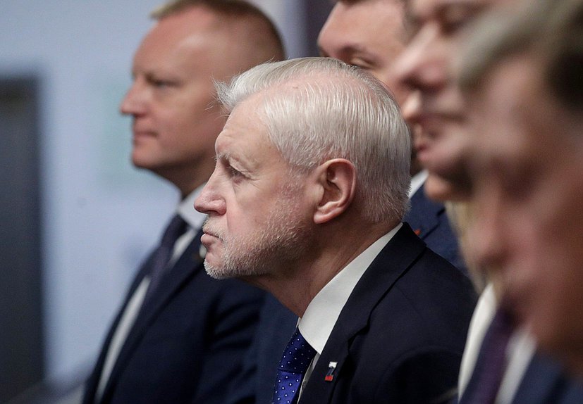Руководитель фракции "Справедливая Россия - За правду" Сергей Миронов