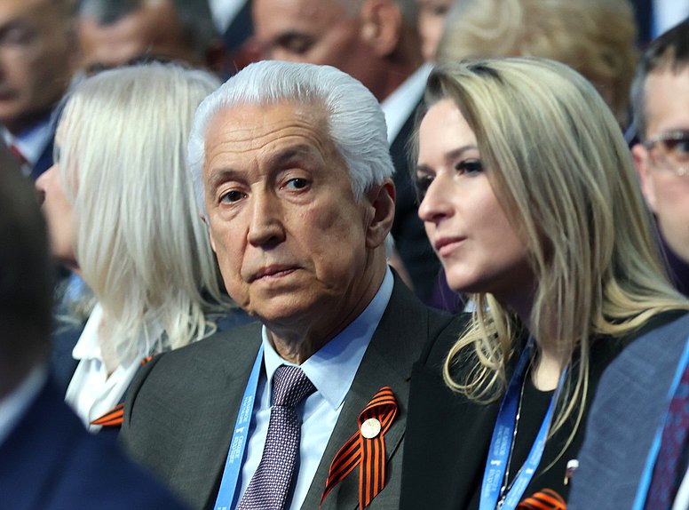Leader of the United Russia faction Vladimir Vasiliev