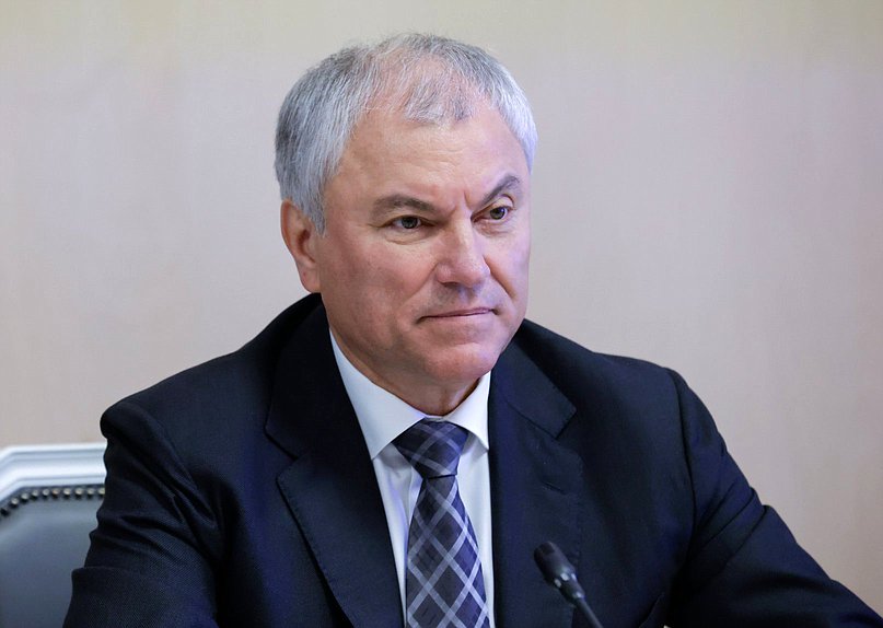 Председатель Государственной Думы Вячеслав Володин