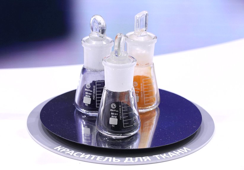 Торжественное открытие выставки «Российская легкая промышленность»