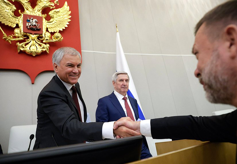 Председатель Государственной Думы Вячеслав Володин