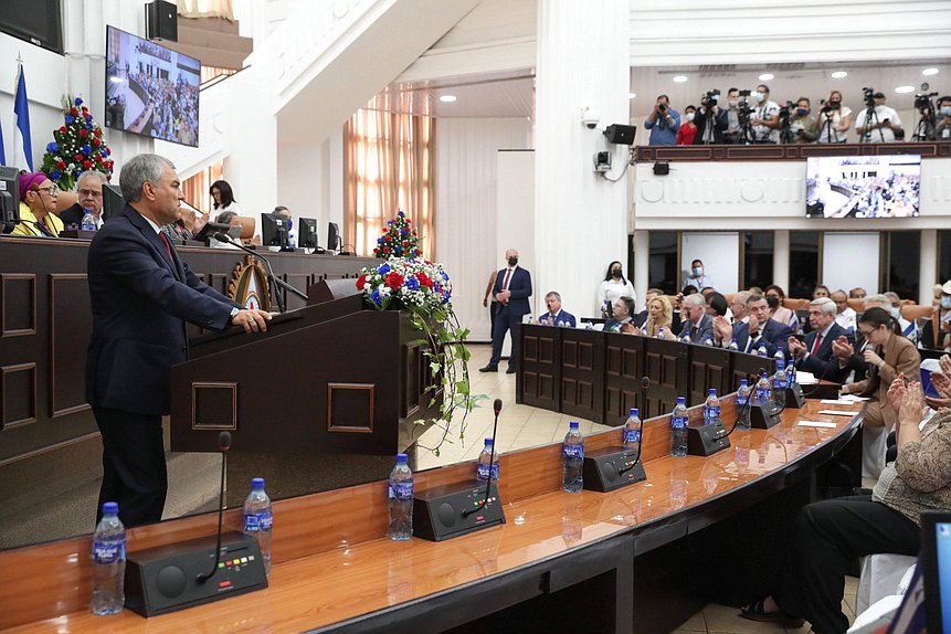 Chairman of the State Duma Vyacheslav Volodin