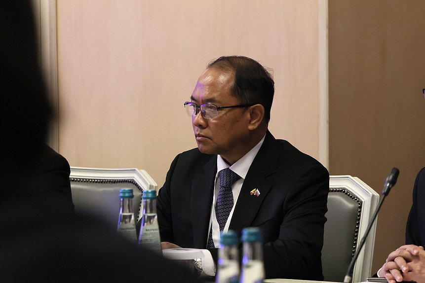 Meeting of Chairman of the State Duma Vyacheslav Volodin and President of the Republic of the Union of Myanmar Min Aung Hlaing