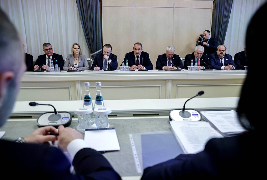 Первое заседание Межпарламентской комиссии по сотрудничеству между Государственной Думой и Парламентом Республики Южная Осетия