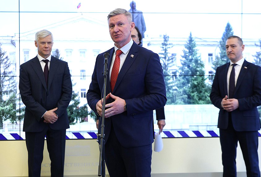 Открытие выставки «Курган — между прошлым и будущим. Технологический суверенитет: инженерный и производственный потенциал Курганской области — гарантия конкурентоспособности на внутреннем и внешних рынках»