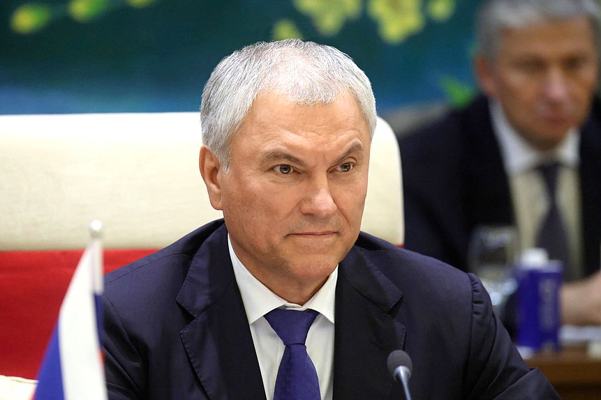 Chairman of the State Duma Vyacheslav Volodin