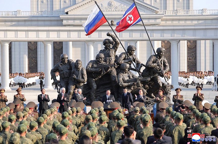 Церемония открытия Мемориального комплекса и Музея боевых подвигов героев зарубежной военной операции. Фото: ЦТАК