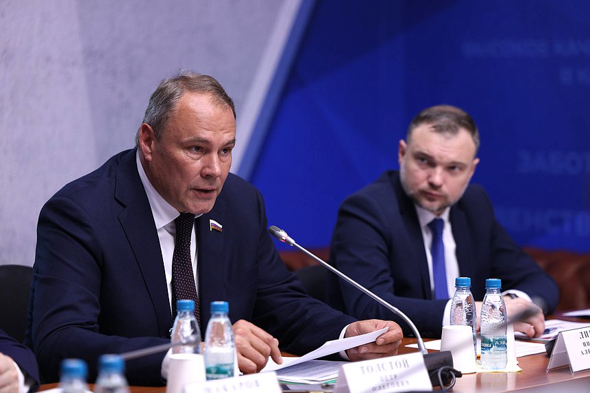 Заместитель Председателя Государственной Думы Петр Толстой