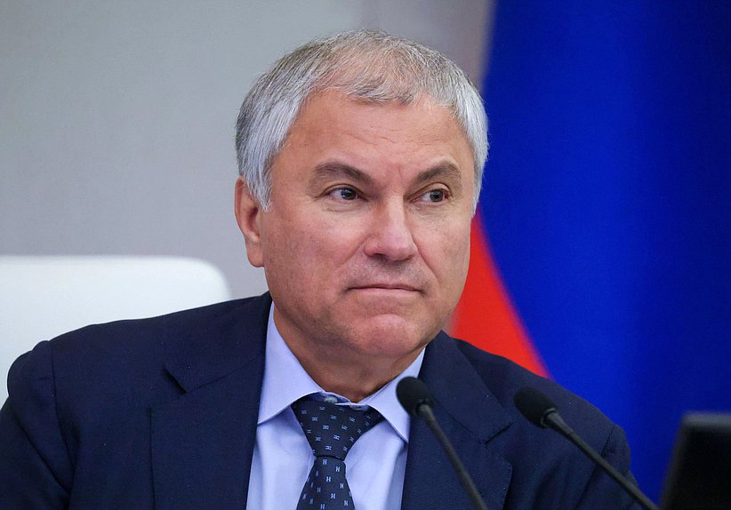 Председатель Государственной Думы Вячеслав Володин