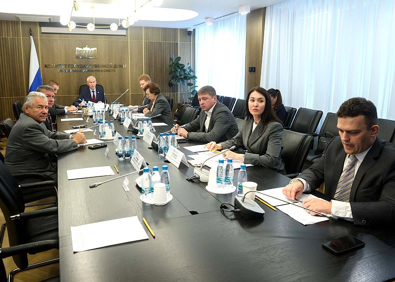 Заседание Комитета по физической культуре и спорту