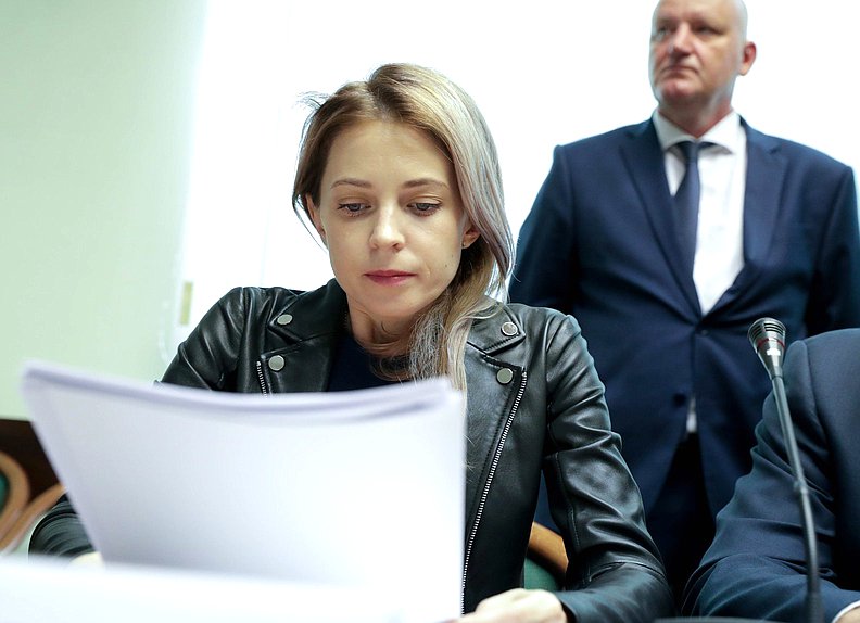 Deputy Chairwoman of the Committee on Security and Corruption Control Natalia Poklonskaia