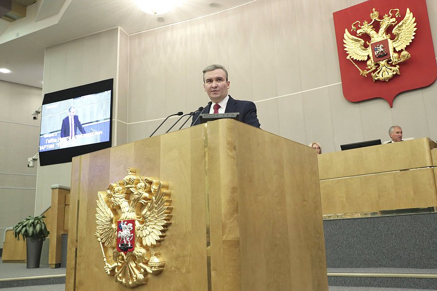 Член бюро Президиума всероссийской политической партии "Родина" Никита Габов
