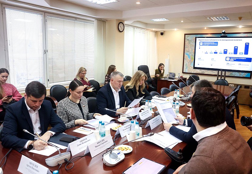 Заседание Комитета по молодежной политике