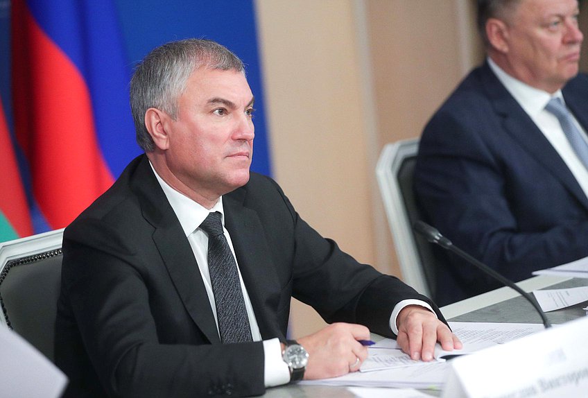 Chairman of the State Duma Viacheslav Volodin