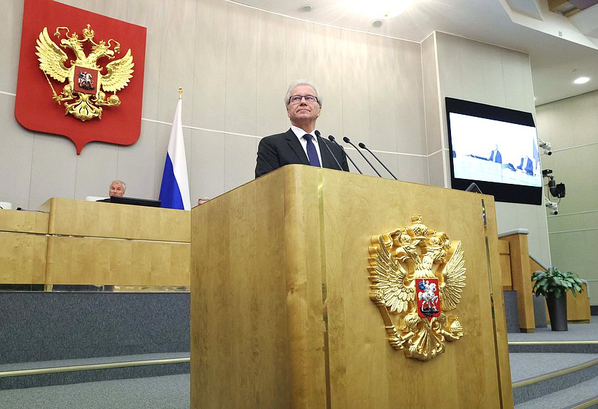 Полномочный представитель Президента РФ в Государственной Думе Гарри Минх