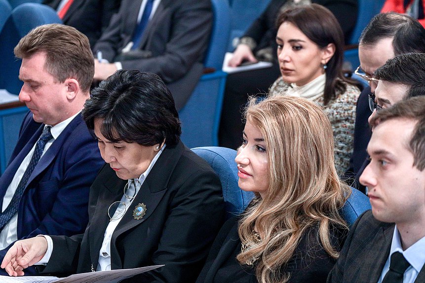 Парламентские слушания Комитета по делам СНГ, евразийской интеграции и связям с соотечественниками на тему «О приоритетах российского председательства в Евразийском экономическом союзе в 2023 году»