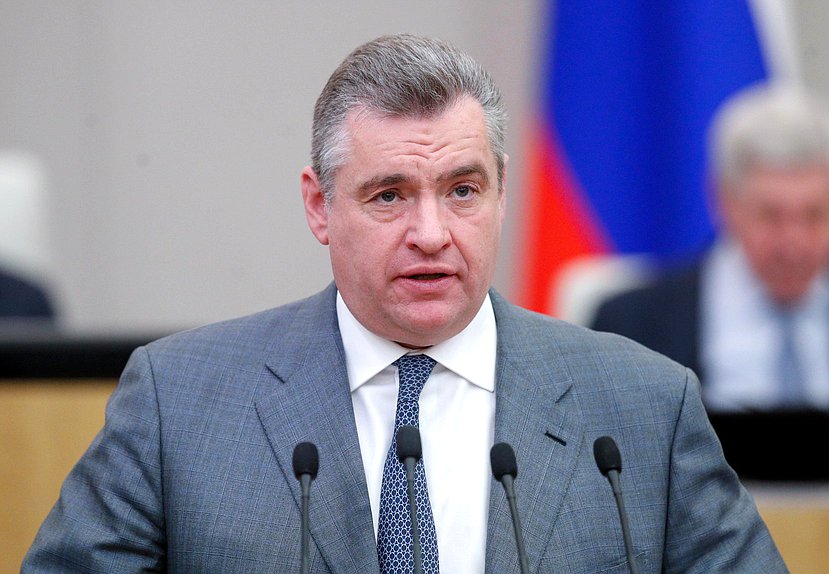 Руководитель фракции ЛДПР Леонид Слуцкий