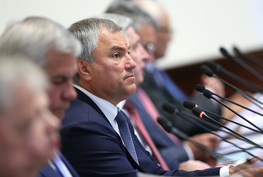 Chairman of the State Duma Viacheslav Volodin