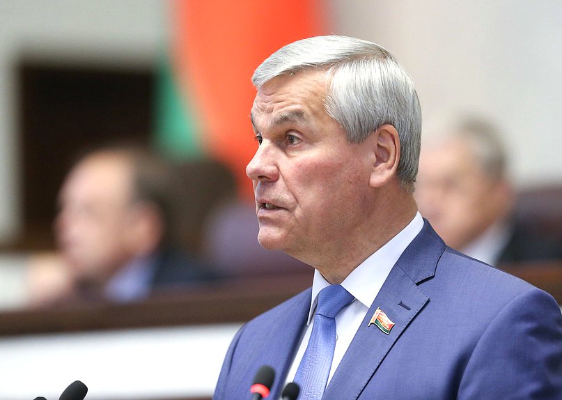 Chairman of the House of Representatives of the National Assembly of the Republic of Belarus Vladimir Andreichenko