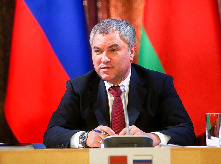 Chairman of the State Duma Viacheslav Volodin