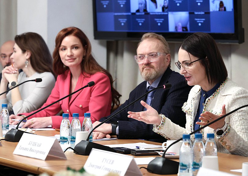 Первый заместитель Председателя Комитета по защите семьи, вопросам отцовства, материнства и детства Татьяна Буцкая