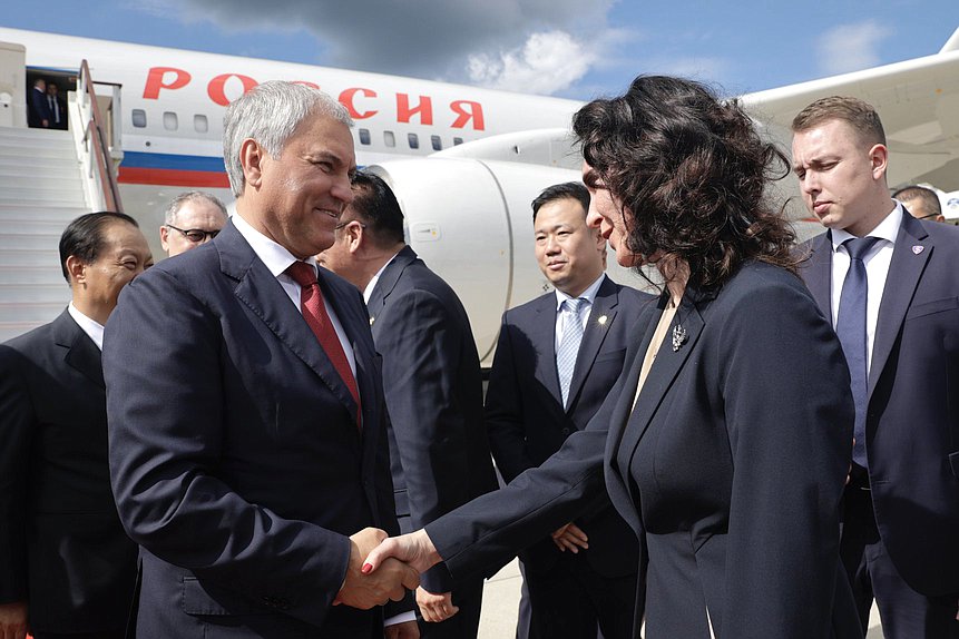 Official visit of Chairman of the State Duma Vyacheslav Volodin to the People's Republic of China. Changchun