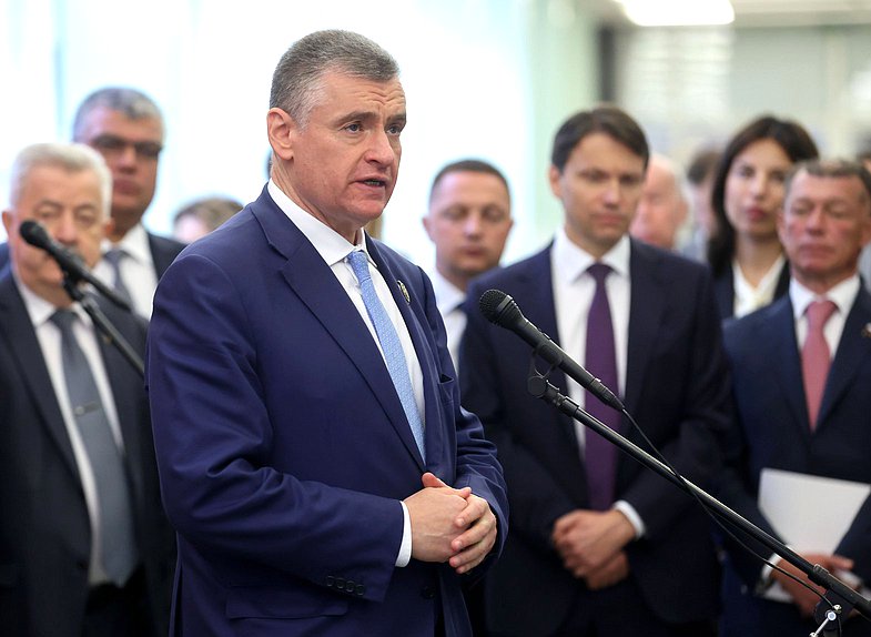 Руководитель фракции ЛДПР Леонид Слуцкий