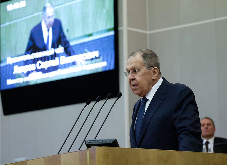 Министр иностранных дел РФ Сергей Лавров